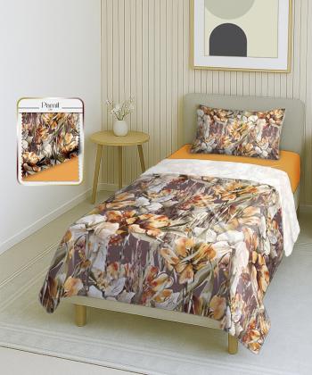 سرویس ملحفه کشدار یک نفره سه تکه پامیل Pamil کد RI950SS