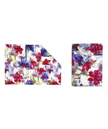 نیم ست ملحفه کش دار یک نفره دو تکه پامیل Pamil کد RK878HS