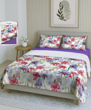 سرویس ملحفه کشدار دونفره چهار تکه پامیل Pamil کد RK878SK