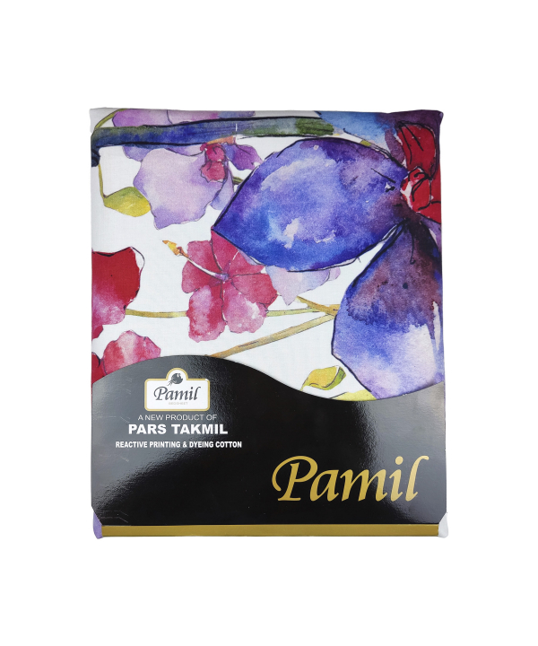 سرویس ملحفه کشدار دونفره چهار تکه پامیل Pamil کد RK878SQ