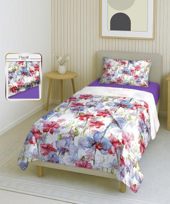 سرویس ملحفه کشدار یک نفره سه تکه پامیل Pamil کد RK878SS