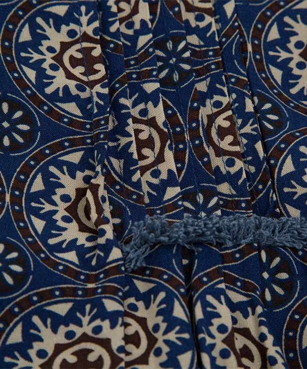 پیراهن بلند زنانه آبی تیره جوتی جینز