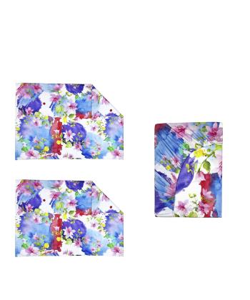 نیم ست ملحفه کش دار دو نفره سه تکه پامیل Pamil کد RL170HQ