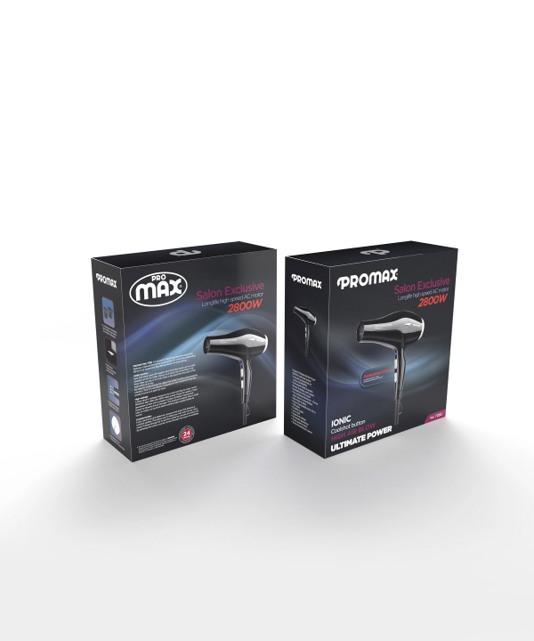 سشوار فوق حرفه‌ای آیکونیک پرومکس Promax مدل 7280