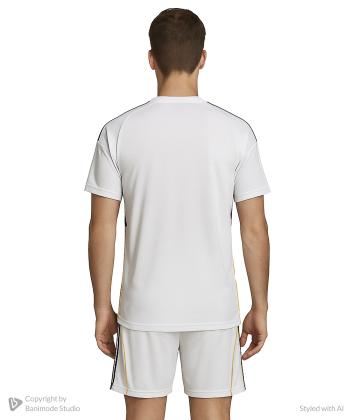 ست تيشرت و شلوارك مردانه تيم ريال مادريد دوكزيگ كد 1056