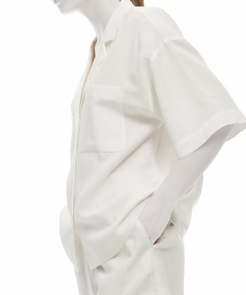 شومیز آستین کوتاه زنانه کوتون مدل 5SAK60003PW