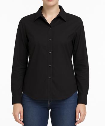 شومیز نخی آستین بلند زنانه ادورا مدل 15251160