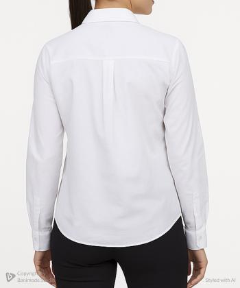 شومیز نخی آستین بلند زنانه ادورا مدل 15251160