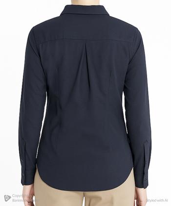 شومیز نخی آستین بلند زنانه ادورا مدل 15251160