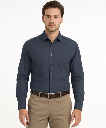 پیراهن آستین بلند مردانه ادورا مدل 15242490
