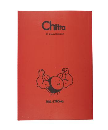 دفتر 50 برگ چیترا مدل گربه و حشره ورزشکار