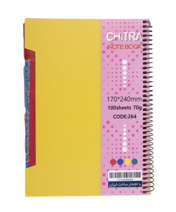 دفتر مشق 100 برگ سیمی چیترا کد 60260