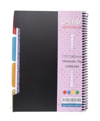 دفتر مشق 100 برگ سیمی چیترا کد 60260