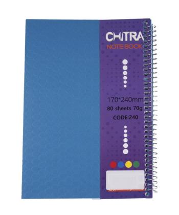 دفتر مشق سیمی 80 برگ چیترا کد 60240