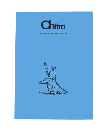 دفتر نقاشی 80 برگ چیترا طرحدار