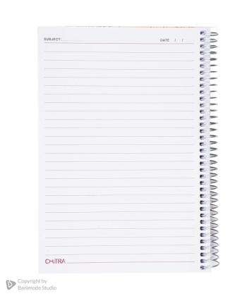 دفتر 100 برگ سیمی جلد سخت چیترا مدل جنگنده