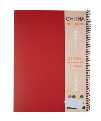 دفتر مشق بزرگ سیمی 100 برگ چیترا کد 60000