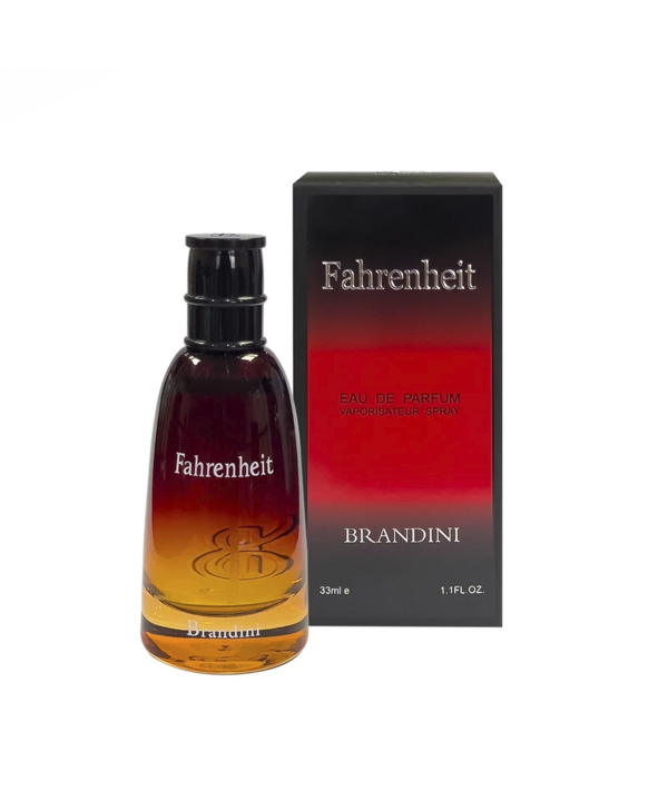عطر جیبی مردانه برندینی مدل Dior Fahrenheit حجم 33 میلی‌لیتر