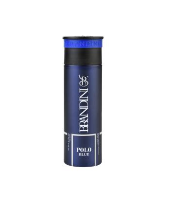 اسپری دئودورانت مردانه برندینی مردانه مدل Polo Blue حجم 200 میلی لیتر
