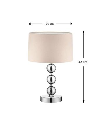 آباژور رومیزی آردین فرسام مدل نینا کروم