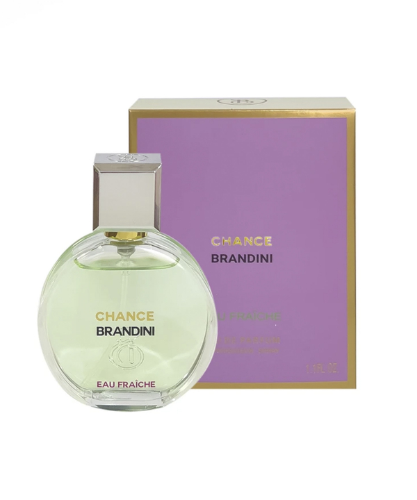 عطر جیبی زنانه برندینی مدلChanel Chance eau fraiche حجم 33 میلی‌لیتر