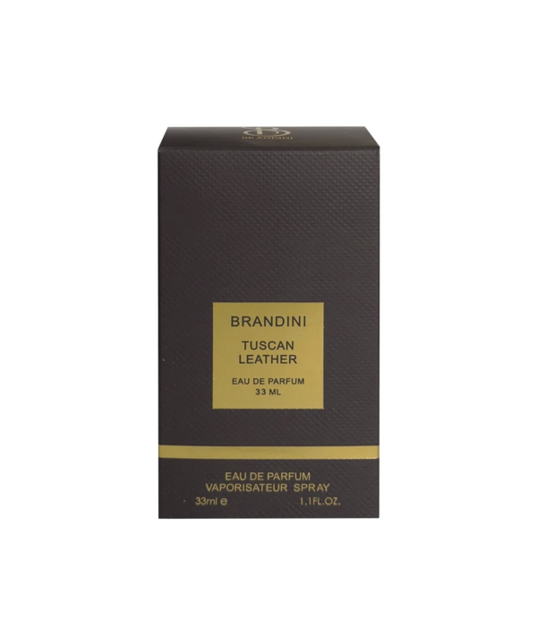 عطر جیبی برندینی مدل Tom Ford Tuscan leather حجم 33 میلی‌لیتر