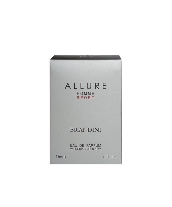 عطر جیبی مردانه برندینی اسپرت مدل Chanel Allure Sport حجم 33 میلی‌لیتر