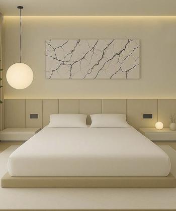 سرویس کاور لحاف چهار تکه یک نفره دستر مدل سیمپل Dasther کد 21121799991201