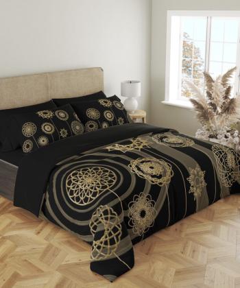 سرویس کاور لحاف چهار تکه یک نفره دستر مدل ریموند Dasther کد 21122099991201