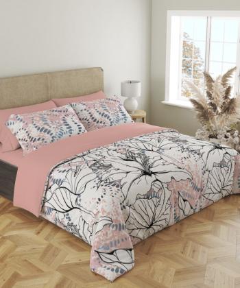 سرویس کاور لحاف چهار تکه یک نفره دستر مدل ریموند Dasther کد 21122099991201