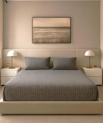 نیم ست ملحفه دونفره دستر آکوا Dasther کد 21131699991801