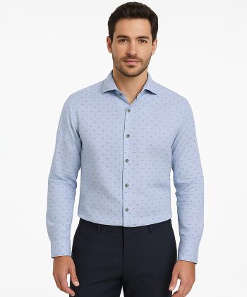 پيراهن آستین بلند مردانه پيركاردين pierrecardin كد shr90405277