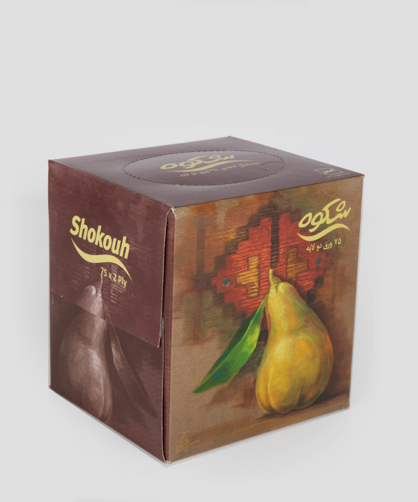 دستمال کاغذی 75 برگ شکوه Shokouh