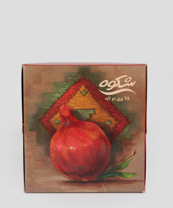 دستمال کاغذی 75 برگ شکوه Shokouh