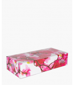 دستمال کاغذی 100 برگ شکوه Shokouh طرح گل