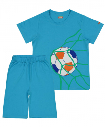 ست تیشرت و شلوارک پسرانه مادر Madar مدل اسکوپی