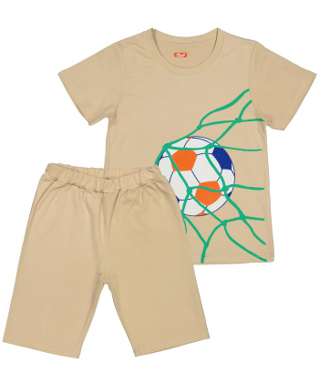 ست تیشرت و شلوارک پسرانه مادر Madar مدل اسکوپی