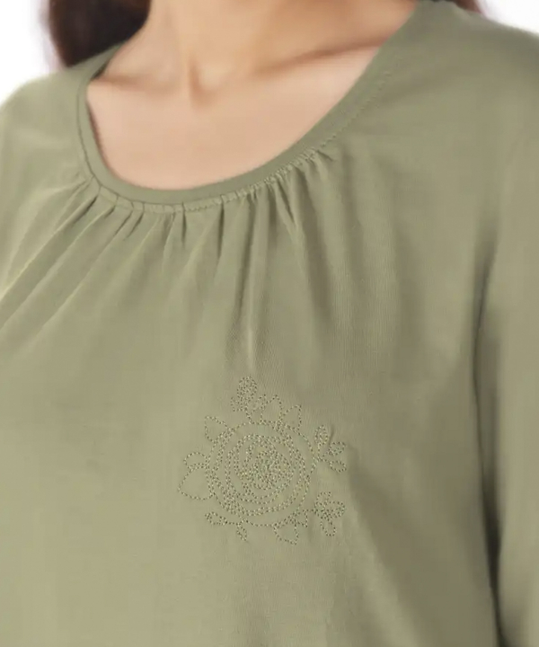 ست تيشرت آستين بلند و شلوار زنانه ناربن كد WS3951
