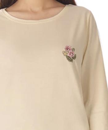 ست تيشرت آستين بلند و شلوار زنانه ناربن كد WS3946