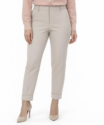 شلوار پارچه ای زنانه ال سی وایکیکی مدل S5PN06Z8