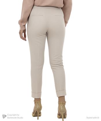 شلوار پارچه ای زنانه ال سی وایکیکی مدل S5PN06Z8