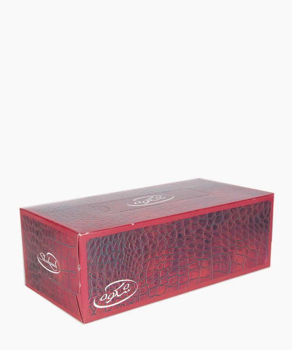دستمال کاغذی 100 برگ شکوه Shokouh طرح سوسماری