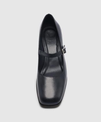 كفش پاشنه بلند چرم طبيعي زنانه اورز مدل ماريبل