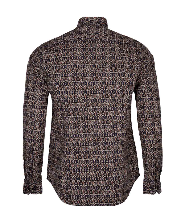 پیراهن آستین بلند مردانه طرح‌دار جوتی جینز JootiJeans کد 01531033