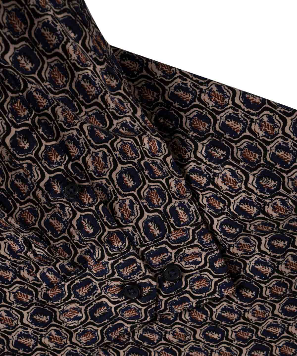 پیراهن آستین بلند مردانه طرح‌دار جوتی جینز JootiJeans کد 01531033