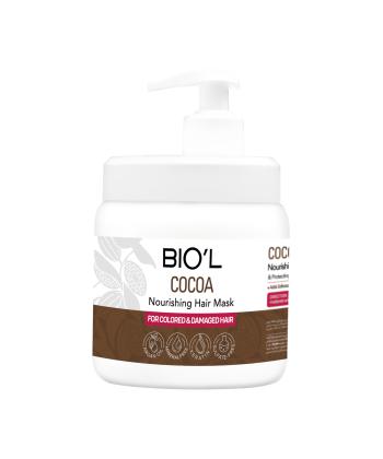ماسک مو مناسب موهای رنگ شده و آسیب دیده بیول BIOˊL حجم 500 میلی لیتر