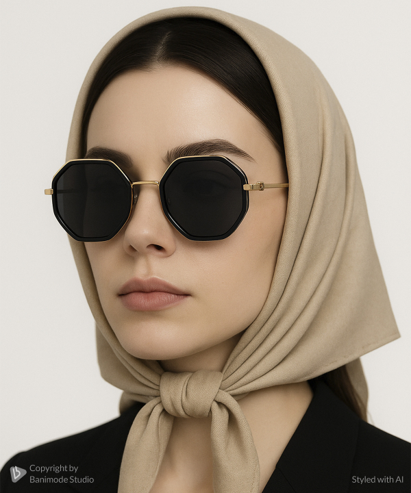 عینک زنانه جین وست کد 44B00089