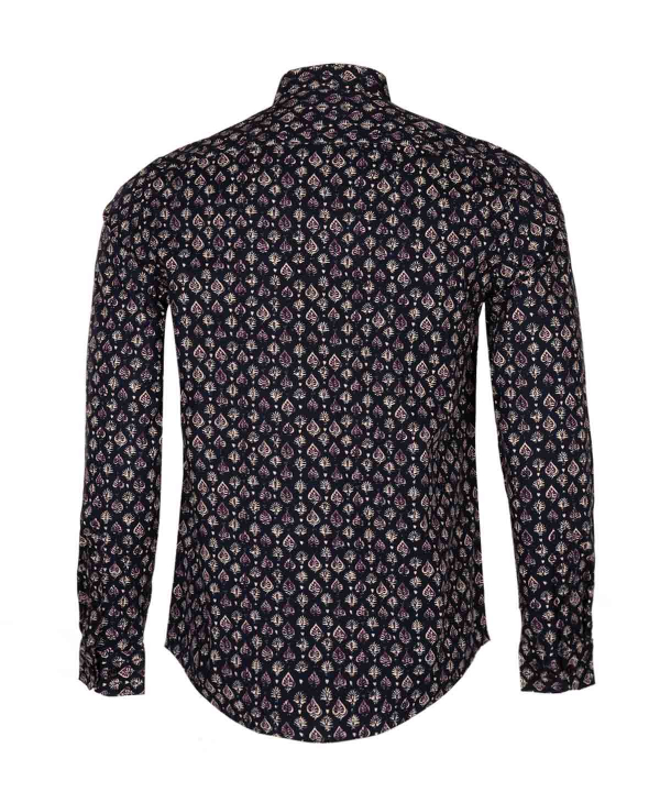 پیراهن آستین بلند مردانه طرح‌دار جوتی جینز JootiJeans کد 01531032