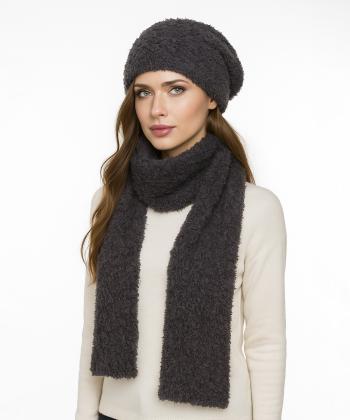 ست كلاه و شال بافت تارتن كد 212000112