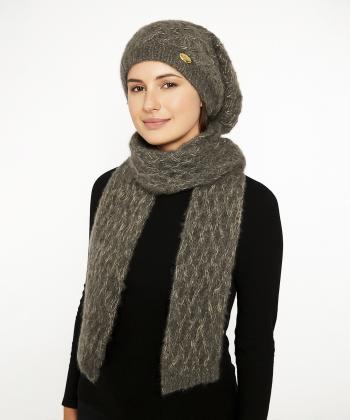 ست كلاه و شال بافت تارتن كد 212000112